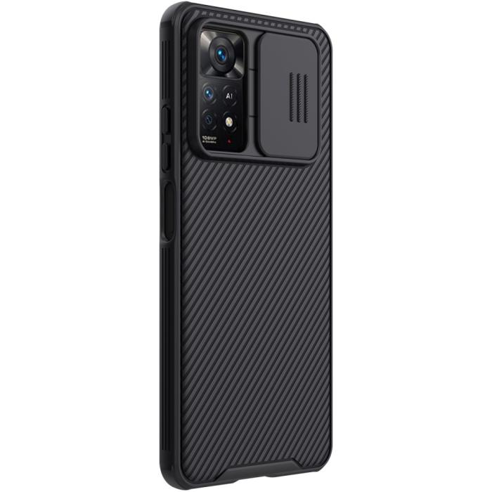 Bild 5, NILLKIN NILLKIN Xiaomi Redmi Note 11 Pro 5G Skal CamShield Pro Svart - Teknikhallen.se