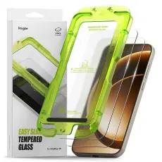 Ringke Ringke OnePlus 15 2-PACK Easy Slide Sk&auml;rmskydd H&auml;rdat Glas - Teknikhallen.se