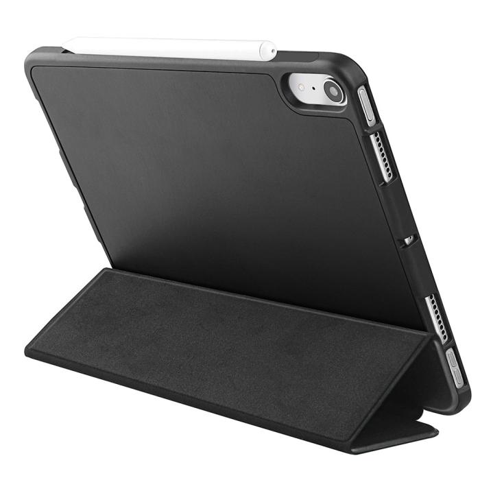 Bild 4,  iPad Mini 2024/2021 Fodral Tri-Fold Pennhållare Svart - Teknikhallen.se