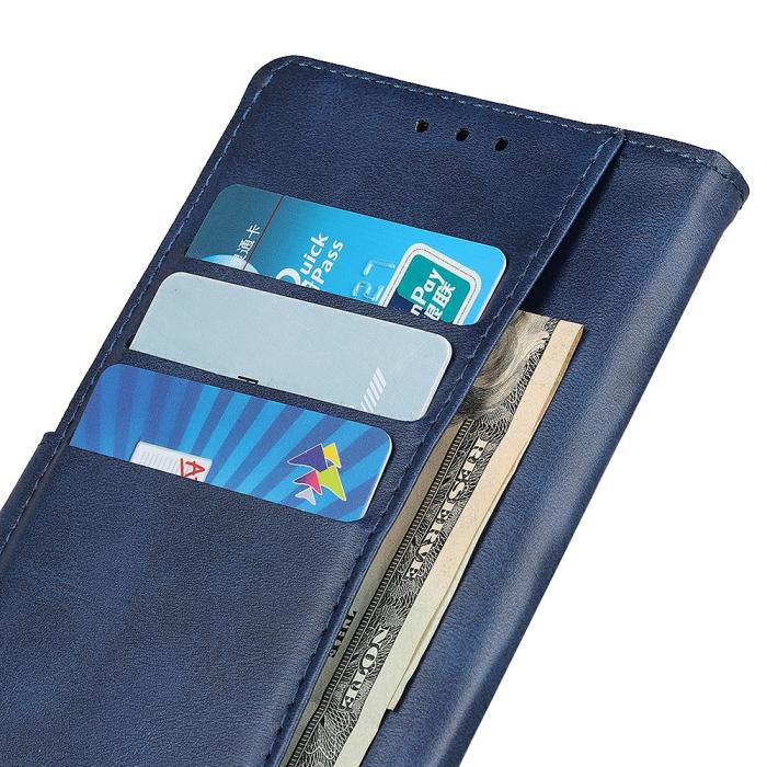 Bild 5,  Sony Xperia 1 VII Fodral Läder Blå - Teknikhallen.se