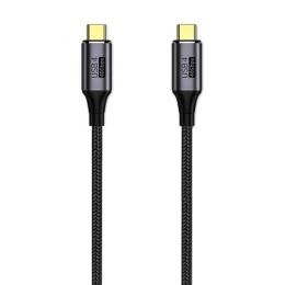  50cm 100W PD Thunderbolt 3/4 Kabel USB-C - USB-C 8K/60Hz Svart - Teknikhallen.se