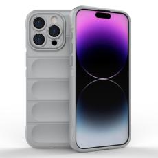  iPhone 15 Pro Max Skal Magic Shield Gr&aring; - Teknikhallen.se