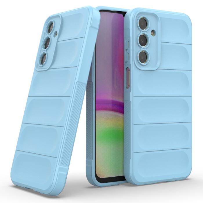 Bild 2,  Samsung Galaxy A25 5G Skal Magic Shield TPU Ljus Blå - Teknikhallen.se