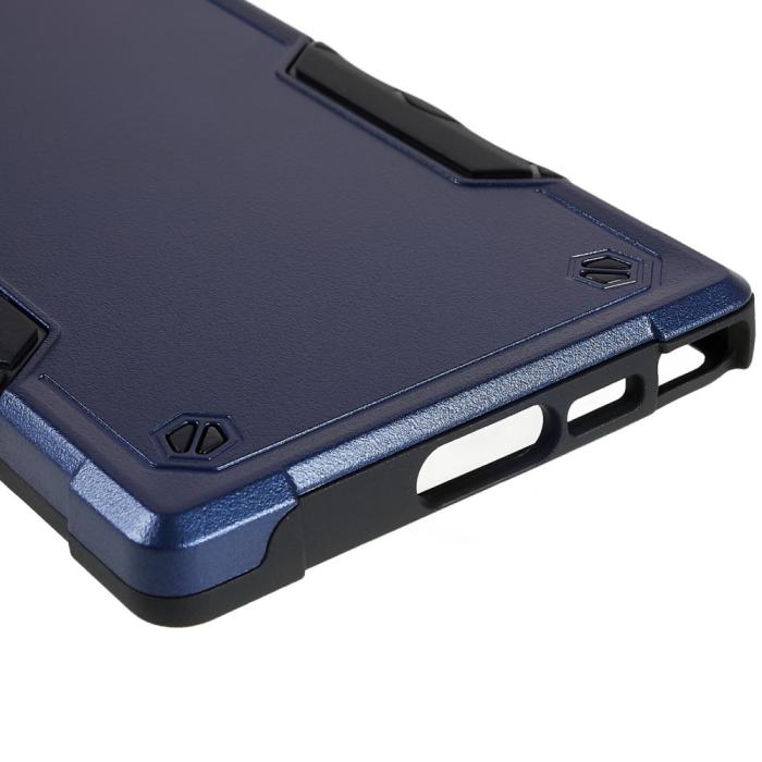 Bild 5,  Samsung Galaxy S23 Ultra Skal Shockproof Armor Blå - Teknikhallen.se