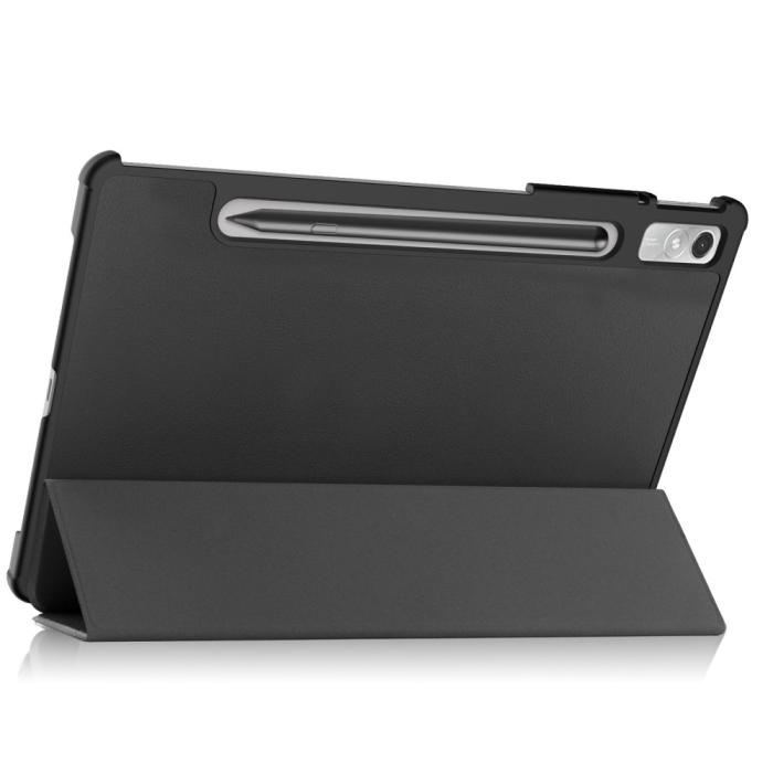Bild 4,  Lenovo Tab P11 Pro Gen 2 Fodral Tri-Fold Läder Svart - Teknikhallen.se