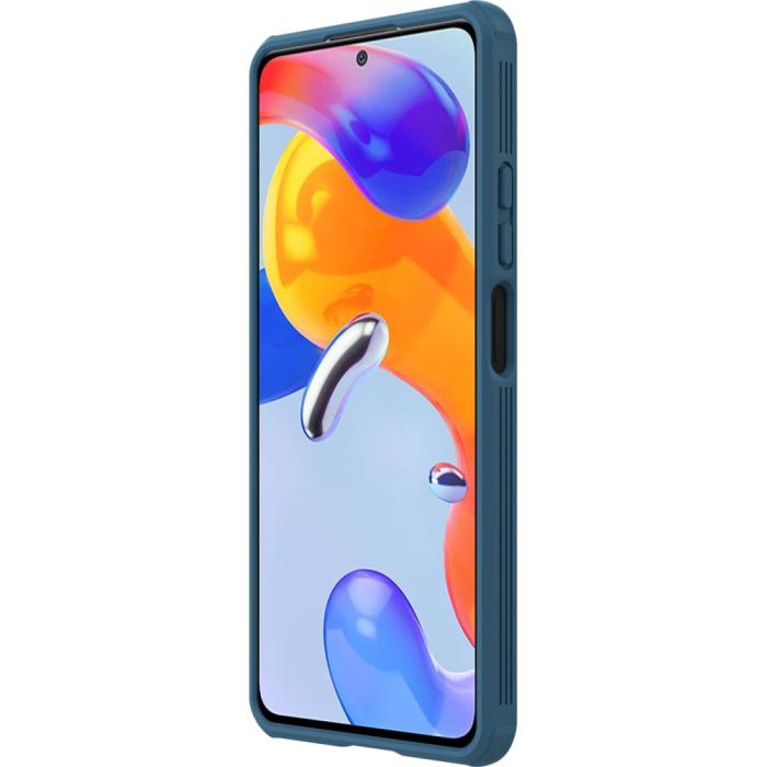 Bild 6, NILLKIN NILLKIN Xiaomi Redmi Note 11 Pro 5G Skal CamShield Pro Blå - Teknikhallen.se