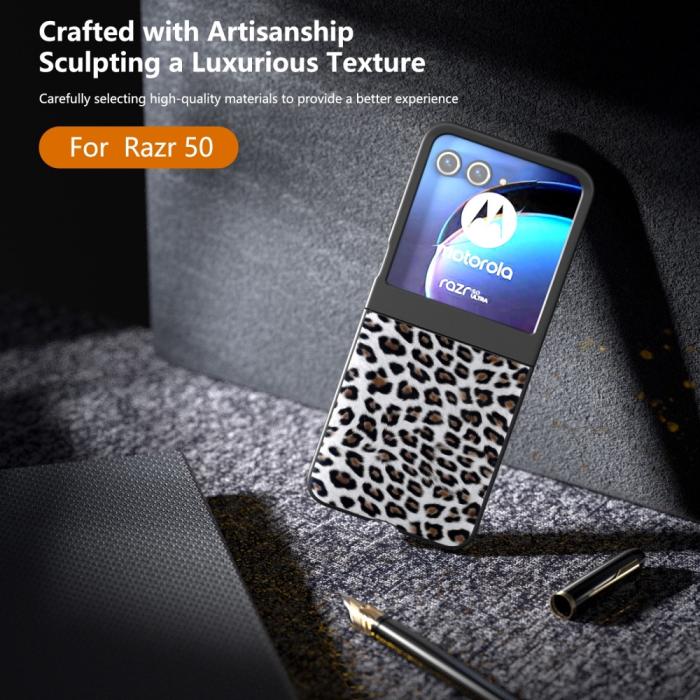Bild 3,  Motorola Razr 60 / 50 5G Mobilskal Leopard Mönster - Teknikhallen.se
