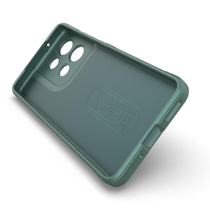 Bild 3,  Motorola Moto G86 5G Skal Magic Shield Grön - Teknikhallen.se