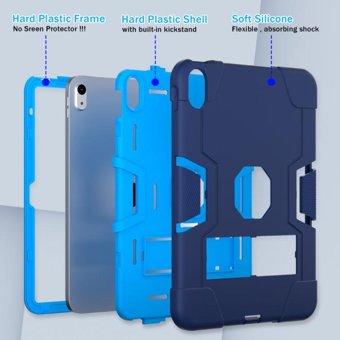 Bild 2,  iPad 11 2025 / 10.9 2022 Shockproof Hybrid Skal Med Kickstand - Teknikhallen.se