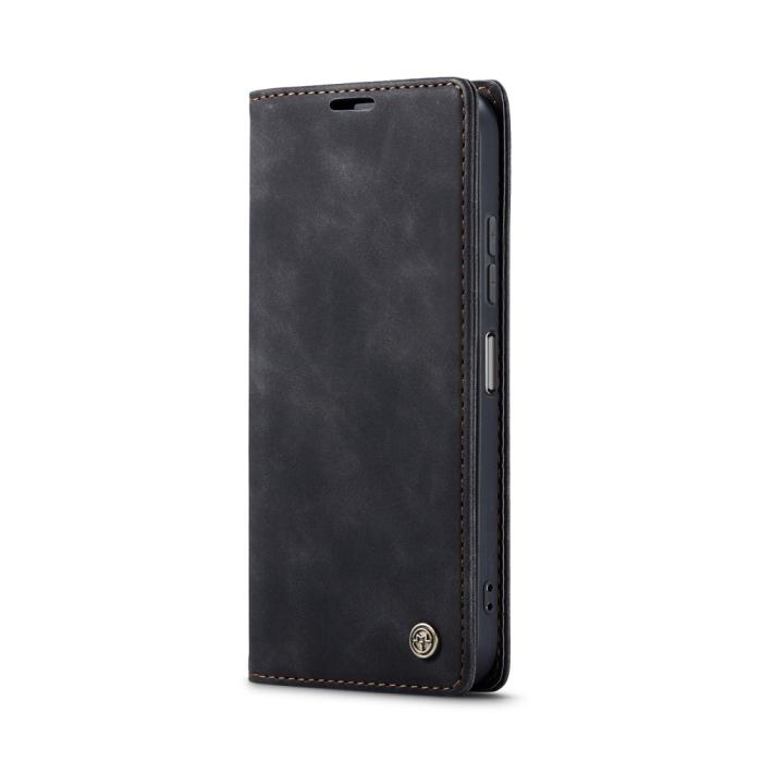 Bild 2, CASEME CASEME Galaxy A16/A26 5G Fodral Flip Retro Läder Svart - Teknikhallen.se