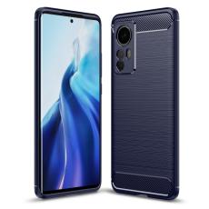  Xiaomi 12 Skal Borstad St&aring;l Textur Bl&aring; - Teknikhallen.se