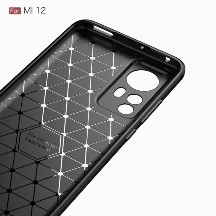 Bild 5,  Xiaomi 12 Skal Borstad Stål Textur Blå - Teknikhallen.se
