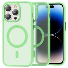 ColorPop ColorPop iPhone 14 Pro Skal CH MagSafe Matt Ljus Gr&ouml;n - Teknikhallen.se