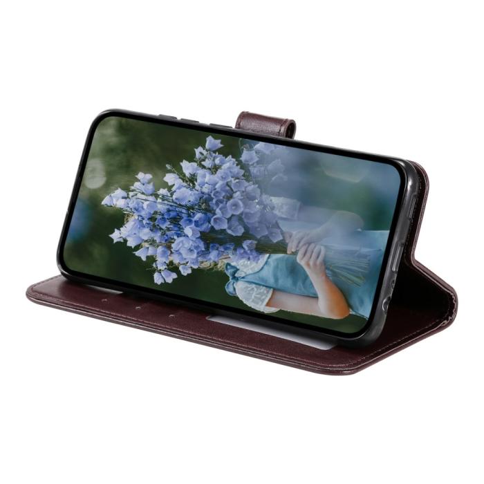 Bild 4,  Samsung Galaxy S23 Plus Fodral Mandala Läder Brun - Teknikhallen.se