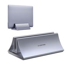 LENTION LENTION Universal Vertikal Aluminium Laptop Stativ Gr&aring; - Teknikhallen.se