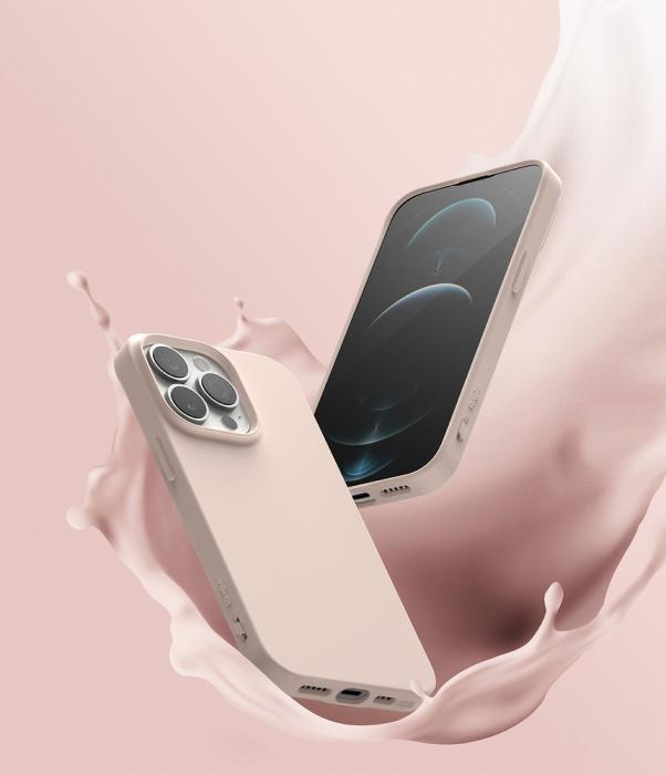 Bild 4, Ringke Ringke iPhone 13 Pro Skal Air S Ultra Tunn TPU Rosa - Teknikhallen.se