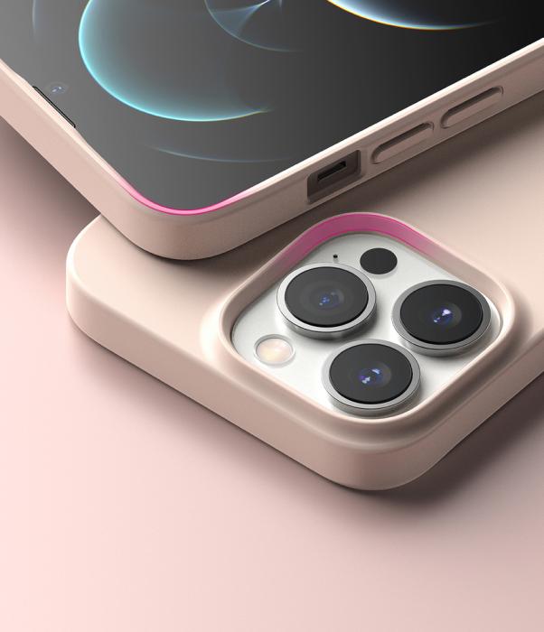 Bild 5, Ringke Ringke iPhone 13 Pro Skal Air S Ultra Tunn TPU Rosa - Teknikhallen.se