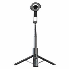  360&deg; MagSafe Tripod Selfie Stick Aluminium 130 cm Svart - Teknikhallen.se