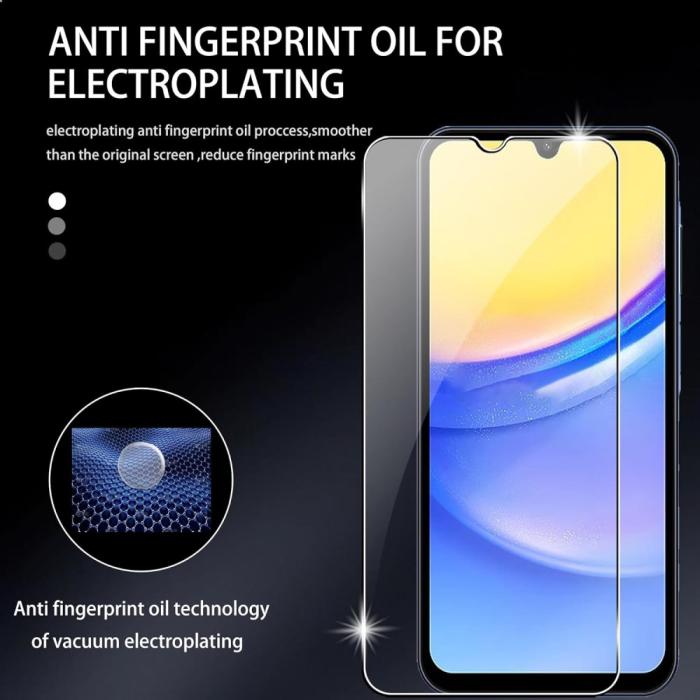 Bild 3,  Samsung Galaxy A55 5G 4-PACK Skärmskydd/Linsskydd - Teknikhallen.se
