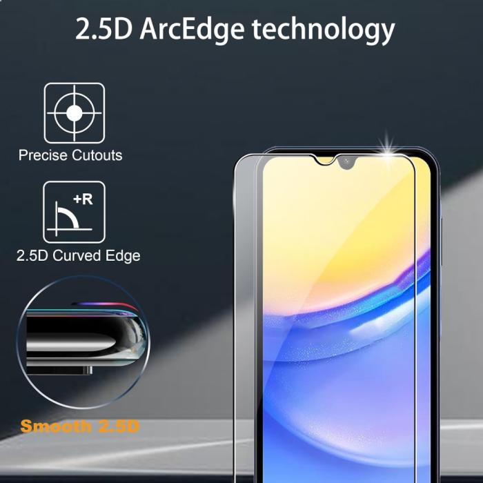 Bild 4,  Samsung Galaxy A55 5G 4-PACK Skärmskydd/Linsskydd - Teknikhallen.se