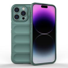  iPhone 15 Pro Max Skal Magic Shield M&ouml;rk Gr&ouml;n - Teknikhallen.se