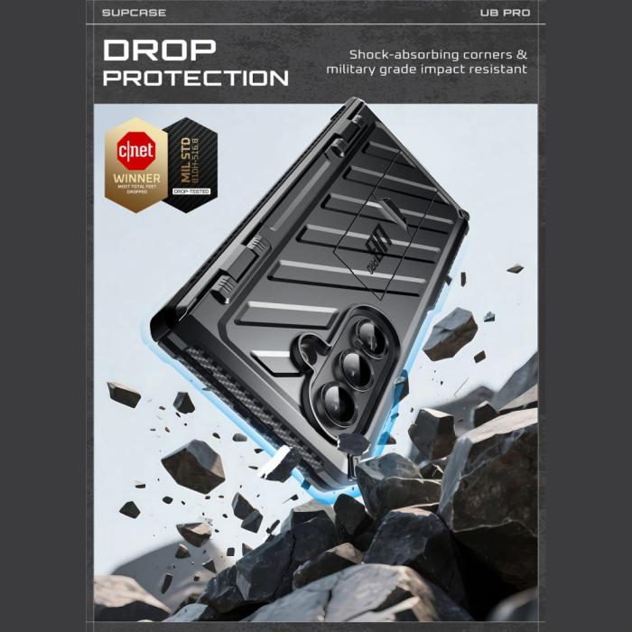 Bild 2, Supcase Supcase Samsung Galaxy Z Fold 7 Skal Unicorn Beetle Pro Svart - Teknikhallen.se