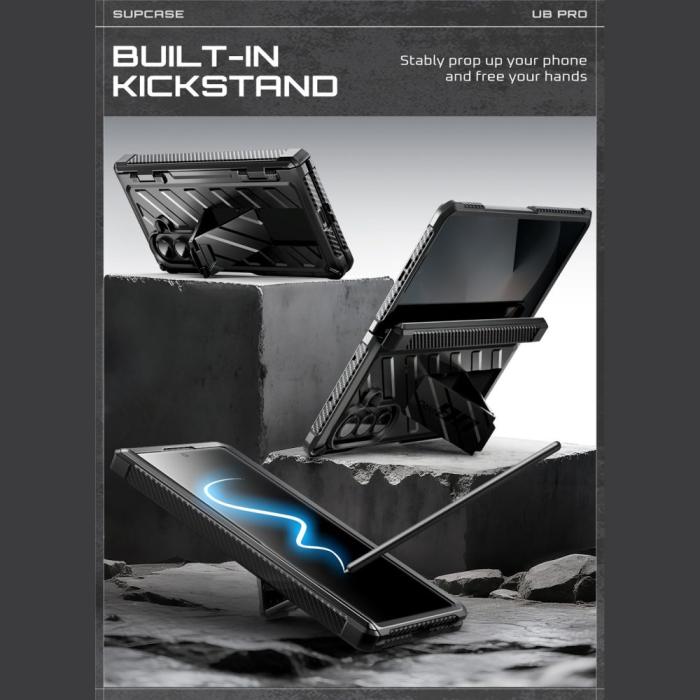 Bild 3, Supcase Supcase Samsung Galaxy Z Fold 7 Skal Unicorn Beetle Pro Svart - Teknikhallen.se