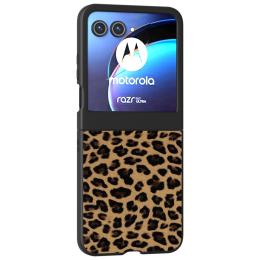  Motorola Razr 50 5G Mobilskal Leopard Mönster - Teknikhallen.se