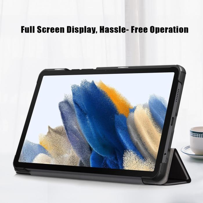 Bild 4,  Samsung Galaxy Tab A9 Fodral Tri-Fold Dont Touch - Teknikhallen.se