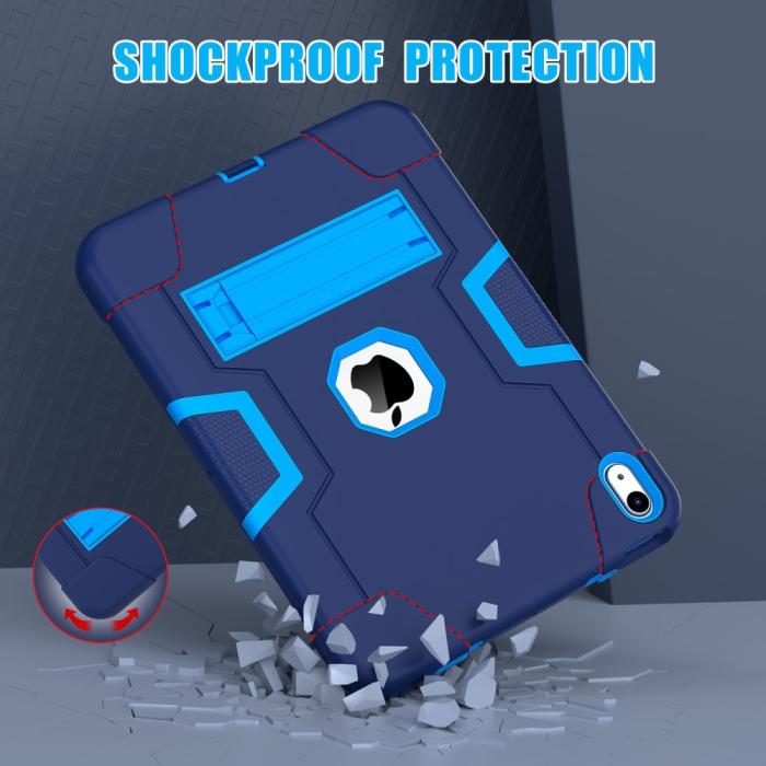 Bild 6,  iPad 11 2025 / 10.9 2022 Shockproof Hybrid Skal Med Kickstand - Teknikhallen.se