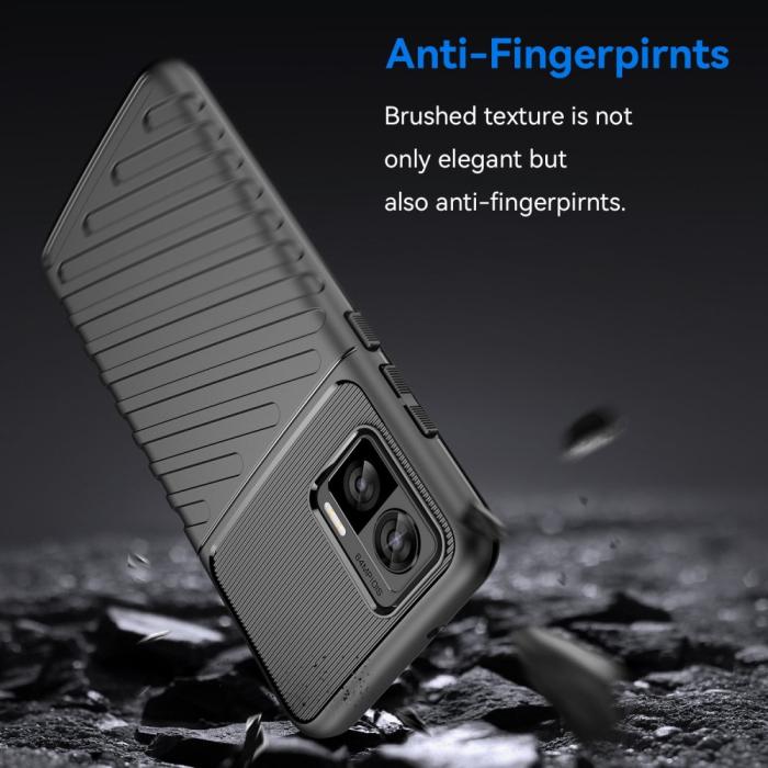 Bild 2,  Motorola Edge 30 Neo 5G Skal Twill Textur Svart - Teknikhallen.se