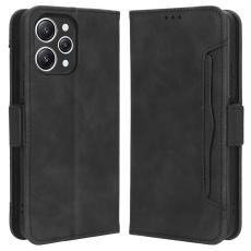 Xiaomi Redmi 12 5G/4G Fodral Med Avtagbart Kortfodral Svart - Teknikhallen.se