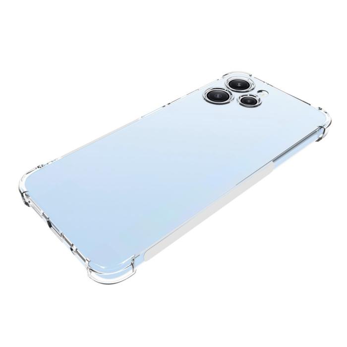 Bild 4,  Xiaomi Redmi 12 5G/4G Skal Shockproof TPU Transparent - Teknikhallen.se