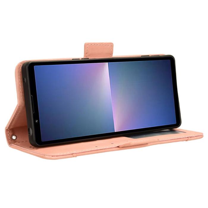 Bild 3,  Sony Xperia 5 V Fodral Med Avtagbart Kortfodral Rosa - Teknikhallen.se