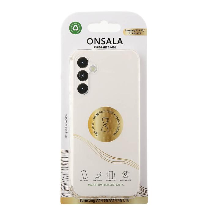 Bild 2, Onsala ONSALA Galaxy A14 5G/4G Skal TPU Transparent - Teknikhallen.se