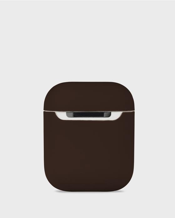 Bild 2, holdit holdit AirPods 1/2 Skal Silikon Chocolate - Teknikhallen.se