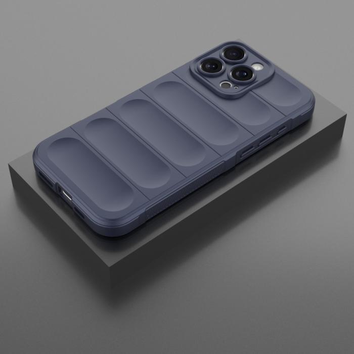 Bild 4,  iPhone 16 Pro Max Skal Magic Shield Mörk Blå - Teknikhallen.se