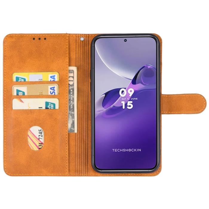 Bild 3,  Samsung Galaxy A24 5G Fodral Läder Brun - Teknikhallen.se