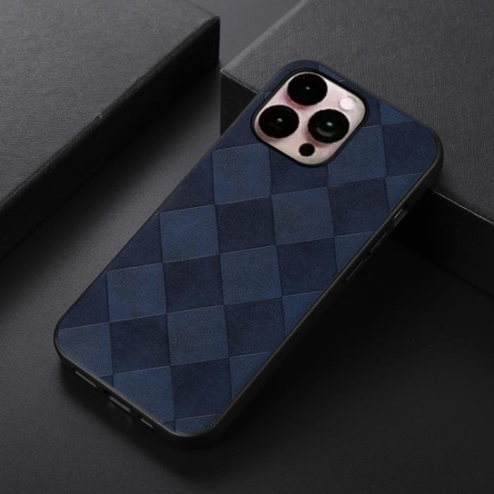 Bild 2,  iPhone 14 Pro Max Skal Vävd Textur Blå - Teknikhallen.se