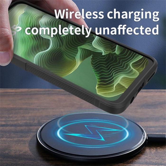 Bild 5,  Motorola Moto G35 5G Skal Magic Shield Svart - Teknikhallen.se