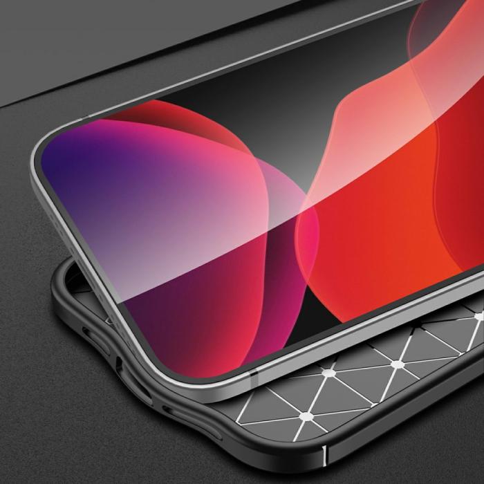 Bild 6,  iPhone 13 Pro Max - Litchi Textur Skal - Svart - Teknikhallen.se