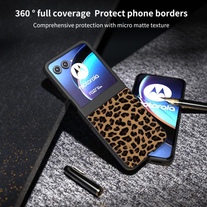 Bild 5,  Motorola Razr 60 / 50 5G Mobilskal Leopard Mönster - Teknikhallen.se