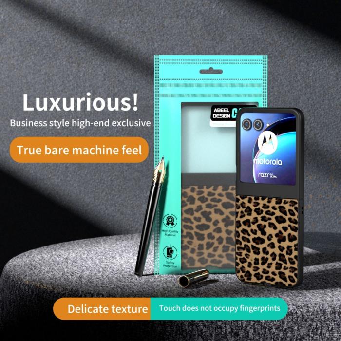 Bild 6,  Motorola Razr 60 / 50 5G Mobilskal Leopard Mönster - Teknikhallen.se