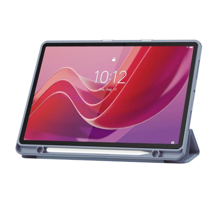 Bild 4, Tech-Protect Tech-Protect Lenovo Tab M11 Fodral SmartCase Pennhållare Lavender - Teknikhallen.se