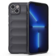  iPhone 14 Plus Skal Magic Shield TPU M&ouml;rk Gr&aring; - Teknikhallen.se