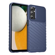  Samsung Galaxy A15 5G Skal Twill Textur Bl&aring; - Teknikhallen.se