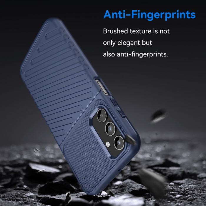 Bild 2,  Samsung Galaxy A15 5G Skal Twill Textur Blå - Teknikhallen.se