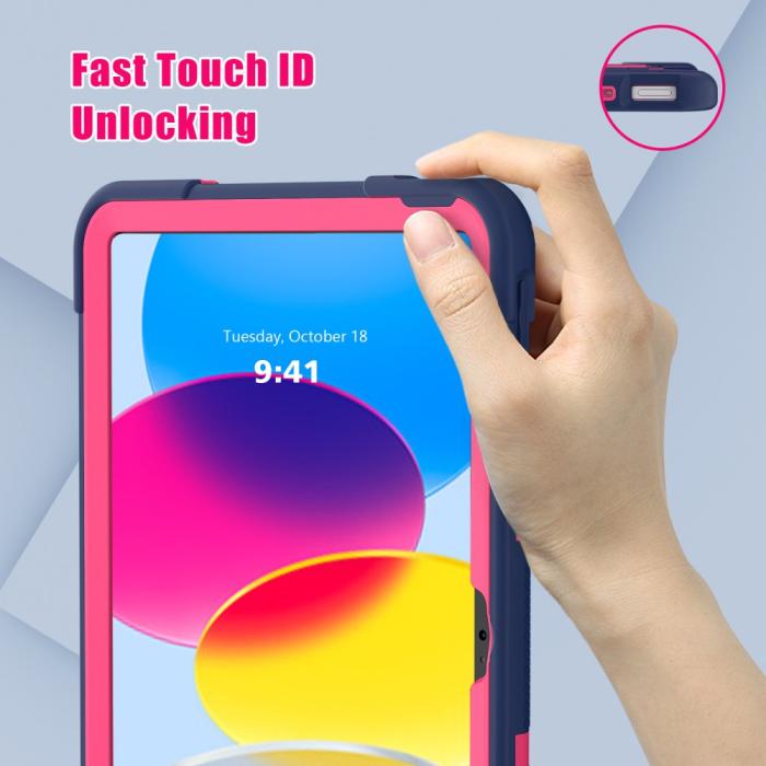 Bild 3,  iPad 11 2025 / 10.9 2022 Shockproof Hybrid Skal Med Kickstand - Teknikhallen.se