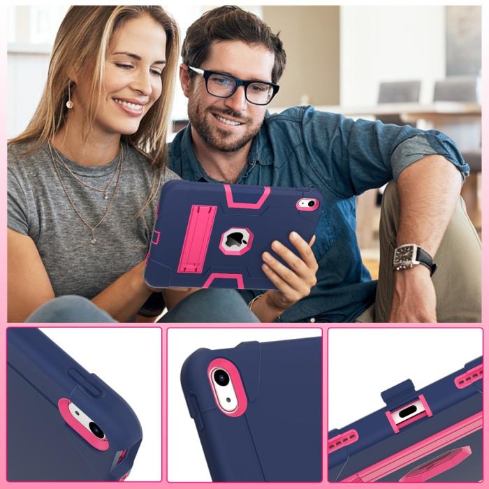Bild 4,  iPad 11 2025 / 10.9 2022 Shockproof Hybrid Skal Med Kickstand - Teknikhallen.se