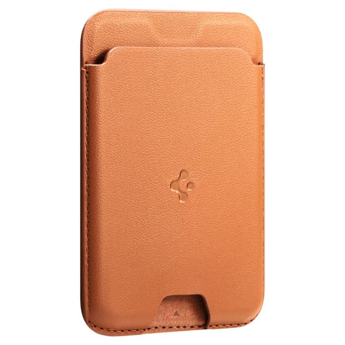 Bild 4, Spigen Spigen Magnetisk MagSafe Korthållare Valentinus Orange - Teknikhallen.se